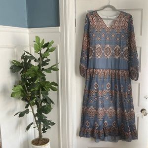 Boho maxi dress